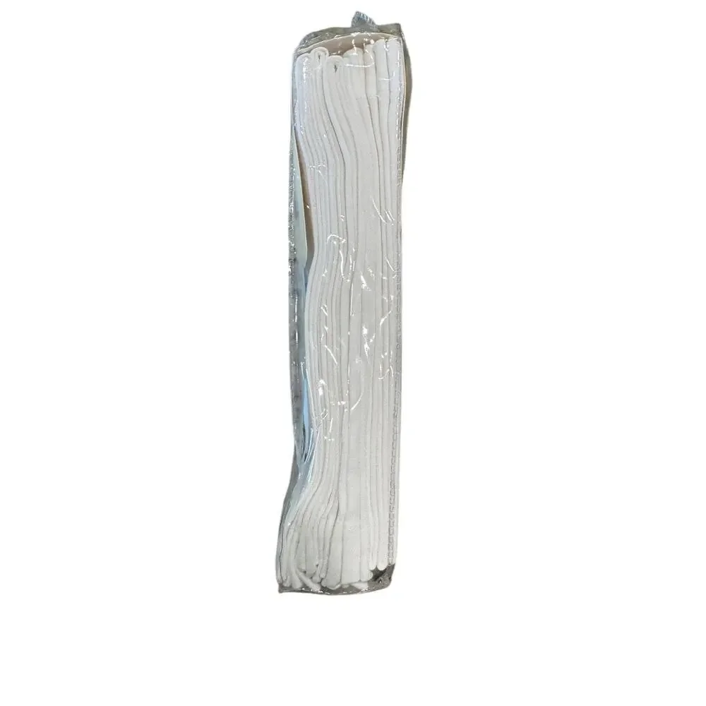 Elrene Home Fashions MONOGRAM NAPKIN SET OF 6 Color: WHITE Monogram S‎ 18x18